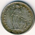 Швейцария 1/2 франка 1959 год
