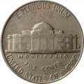 США 5 центов 1955 год - Томас Джефферсон (D)