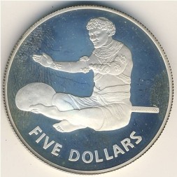 Монета Кирибати 5 долларов 1979 год