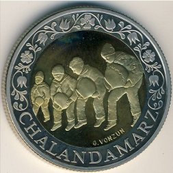 Швейцария 5 франков 2003 год