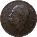 Италия 10 чентезимо 1893 год (BI) Бирмингем