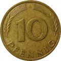 ФРГ 10 пфеннигов 1992 год (A)