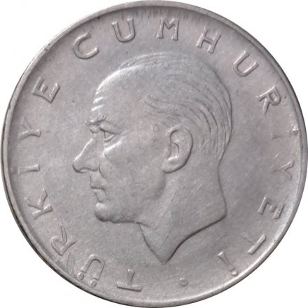 Турция 1 лира 1973 год