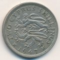 Кипр 2 шиллинга 1947 год