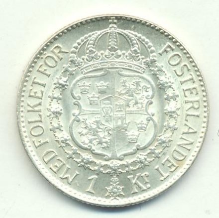 Швеция 1 крона 1939 год