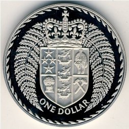 Новая Зеландия 1 доллар 1976 год
