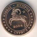 Кипр 2 евроцента 2004 год (проба)