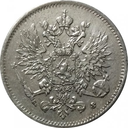Финляндия 25 пенни 1916 год - XF
