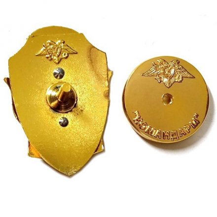 Знак Командарм. 90 лет ВДВ 1930-2020 (золотистый)