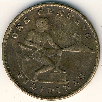 Филиппины 1 сентаво 1911 год