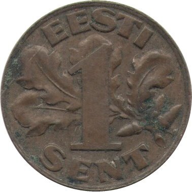 Эстония 1 сент 1929 год
