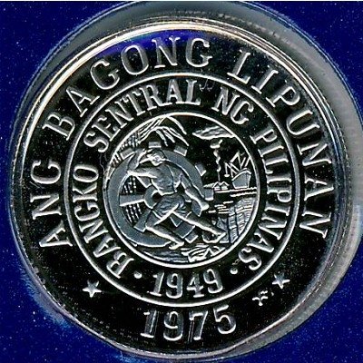 Филиппины 10 сентимо 1975 год