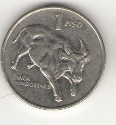 Филиппины 1 песо 1992 год