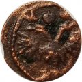 Полушка 1719 год ВРП Пётр I (1699 - 1725) - XF