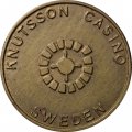 Игровой жетон Knutsson casino. Швеция