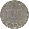 Южная Корея 100 вон 1991 год - Адмирал Ли Сун-Син