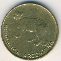 Аргентина 5 сентаво 1986 год