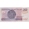 Польша 20 злотых 1994 год - Король Болеслав Храбрый VF-XF