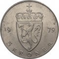Норвегия 5 крон 1979 год 