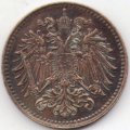 Австрия 1 геллер 1901 год