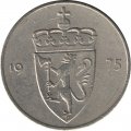 Норвегия 50 эре 1975 год