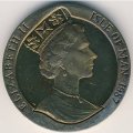 Остров Мэн 1 крона 1987 год - 200 лет Конституции США