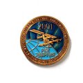 Значок РКК &quot;Энергия&quot; 2001. СОЮЗ ТМ-32. СОЮЗ ТМ-31. Экипаж