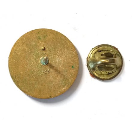 Значок РКК &quot;Энергия&quot; 2001. СОЮЗ ТМ-32. СОЮЗ ТМ-31. Экипаж