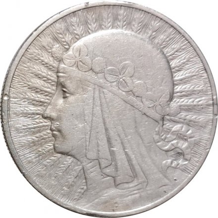 Польша 10 злотых 1932 год (Без отметки монетного двора - Лондон)