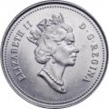 Канада 10 центов 1993 год