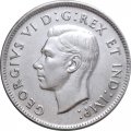 Канада 25 центов 1943 год