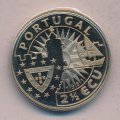 Португалия 2 1/2 экю 1991 год - Генрих Мореплаватель