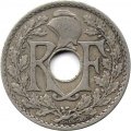 Франция 25 сантимов 1922 год