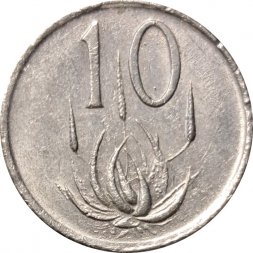 ЮАР 10 центов 1983 год