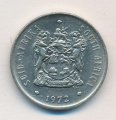 ЮАР 20 центов 1972 год - Королевская протея
