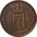 Норвегия 2 эре 1948 год - Король Хокон VII