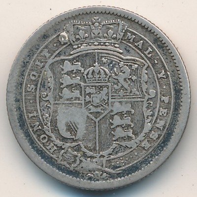 Великобритания 1 шиллинг 1816 год