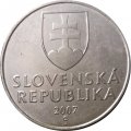 Словакия 2 кроны 2007 год - Венера из Нитры