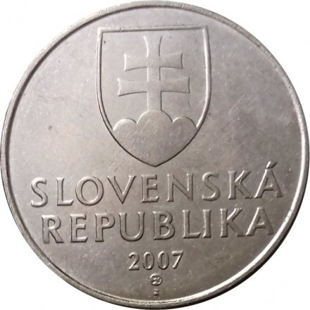 Словакия 2 кроны 2007 год - Венера из Нитры