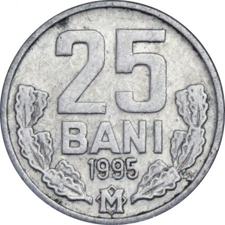Молдавия 25 бани 1995 год