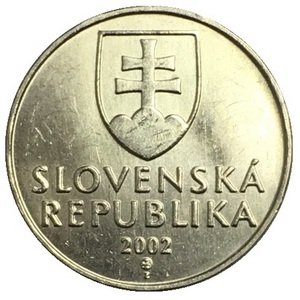 Словакия 2 кроны 2002 год