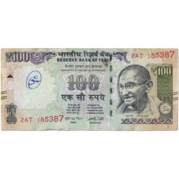 Индия 100 рупий 2017 год - F