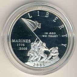 США 1 доллар 2005 год
