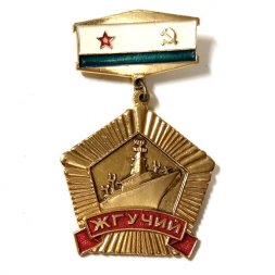 Значок Эскадренный миноносец "Жгучий"