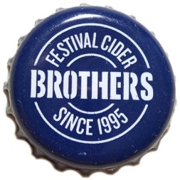 Пробка Великобритания - Brothers Festival Cider Since 1995 (синяя)
