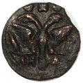 Полушка 1720 год Пётр I (ВРП, НД) - F