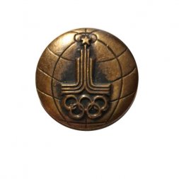 Значок Олимпиада Эмблема Москва-80