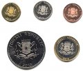 Набор из 5 монет Сомали 2013 год - Животные