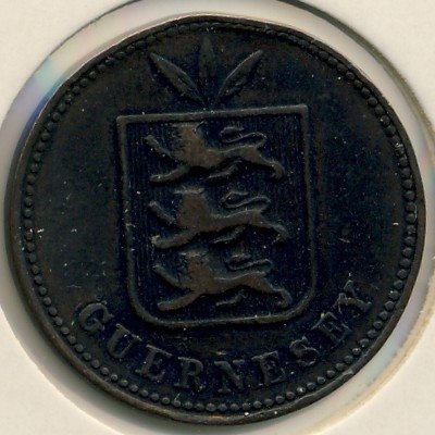 Гернси 2 дубля 1885 год