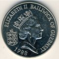 Гернси 2 фунта 1988 год